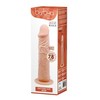 BAILE Realistiškas varpos dildo su siurbtuku, 20 cm