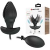Pretty Love Bottom Pretty Love Inflatable Rechargeable Intimate Plug Juodas Silicone USB