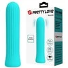 PRETTY LOVE C-TYPE Mėlyna Pretty Love Blanche Mėlyna Flexible Silicone Vibrator 12 Modes USB Rechargeable