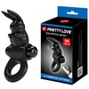LYBAILE Pretty Love Exciting Vibrating Cock Ring Juodas
