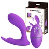 Pretty Love Bottom Pretty Love Idabelle Violet Wireless Dual Motor Massager with Remote