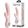 Pretty Love daugiafunkcis vibratorius su stimuliatoriumi 7 režimai 19cm