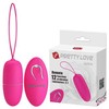 Pretty Love Vibrating kiaušinių sekso masažuoklis su nuotolinio valdymo pulteliu, 12 režimų