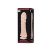 BAILE Duży natūralus penis dildo su przyssawką 26cm