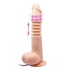LYBAILE Thunder Up Suction Base Vibrating Dildo Flesh