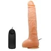 LYBAILE Top sex Toy Penis Dldo with Vibro 21 cm Flesh