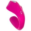 Toyfa A-TOYS Vibratorius poroms Cobrum, silikonas, rožinis, 9,6 cm