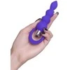 ToDo by Toyfa Analinis kištukas Twisty, silikonas, violetinė, 14 cm, O 3,2 cm