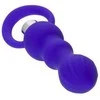 ToDo by Toyfa Anal plug Curvy, silicone, violetinė, 14 cm, O 3.2 cm