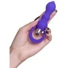 ToDo by Toyfa Anal plug Curvy, silicone, violetinė, 14 cm, O 3.2 cm