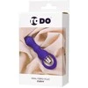 ToDo by Toyfa Anal plug Curvy, silicone, violetinė, 14 cm, O 3.2 cm