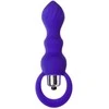 ToDo by Toyfa Anal plug Curvy, silicone, violetinė, 14 cm, O 3.2 cm
