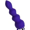 ToDo by Toyfa Analinis kištukas Twisty, silikonas, violetinė, 14 cm, O 3,2 cm