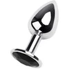 Metalas TOYFA, Analinis cirkonis, metalas, sidabrinas, su turmalino kristalu, 7 cm, O 2,8 cm, 50 g