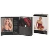 Abierta Fina seksualus 2 dalių komplektas Shelf Bra Set red 80B/M