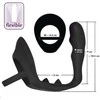 Black Velvets Juodas Velvets Ring &amp; Plug