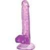 Realistiškas dildo A-Toys iš TOYFA Celiam, TPE, violetinė, 20,5 cm