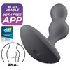 Satisfyer Plug-Vibrator Deep Diver Connect programėlė (Juodas)