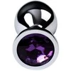 Analinis kamštelis su violetiniu akmeniu