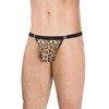 SOFTLINE Vyriški stringai 4528 - pantera OneSize