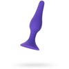 Toyfa A-TOYS, Analinis kištukas, Silikonas, Violetinė, 10,2 cm