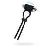 Toyfa A-Toys erekciją gerinantis lasso Jat, juodas, silikonas, 14cm