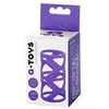 Toyfa A-TOYS, Varpos rankovė, Silikonas, Violetinė, 7,5 cm