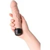 Toyfa A-TOYS, tikroviškas kelių greičių vibratorius, silikonas, vibracijos režimai, 15,9 CM