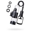 Toyfa A-TOYS, Penio pompa, anglies spalvos, su vibracija, PVC, permatoma, 22,8 cm
