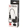 Toyfa A-TOYS, Penio pompa, anglies spalvos, su vibracija, PVC, permatoma, 22,8 cm