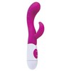Toyfa Rožinis A-TOYS, Vibratorius Nessy su klitorio stimuliatoriumi, Silikoninis, Rožinė, 20 cm, 10 greičių, 2xAAA