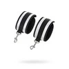 Toyfa Anonymo anclecuffs, polyester, sidabrinis, 28.5 cm