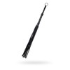 Toyfa Anonymo flogger, PU leather, juodas, 64 cm