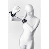 Toyfa Anonymo handcuffs, PU leather, juodas
