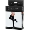 Toyfa Glossy Shiny Wetlook kojinės su nėriniais ELIZA