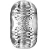 Toyfa Lingam Khani, vibruojantis masturbatorius, TPE, skaidrus, 9 cm