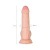 Toyfa My Babe My Treasure Realistinis dildo, TPE, Nude, 18,5 cm