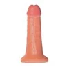 Toyfa Realistic dildo kalibras 14/3, PVC, minkštimas, ilgis 14 cm, skersmuo 3 cm