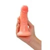Toyfa Realistic dildo kalibras 14/3, PVC, minkštimas, ilgis 14 cm, skersmuo 3 cm