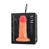 Toyfa Realistic dildo kalibras 14/4, PVC, minkštimas, ilgis 14 cm, skersmuo 4 cm