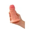 Toyfa Realistic dildo kalibras 14/5, PVC, minkštimas, ilgis 14 cm, skersmuo 5 cm