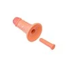 Toyfa Realistic dildo kalibras 14/5, PVC, minkštimas, ilgis 14 cm, skersmuo 5 cm