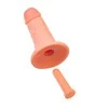 Toyfa Realistic dildo kalibras 16/5, PVC, minkštimas, ilgis 16 cm, skersmuo 5 cm