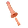 Toyfa Realistic dildo kalibras 18/3, PVC, minkštimas, ilgis 18 cm, skersmuo 3 cm