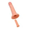 Toyfa Realistic dildo kalibras 20/4, PVC, minkštimas, ilgis 20 cm, skersmuo 4 cm