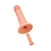 Toyfa Realistic dildo kalibras 20/5, PVC, minkštimas, ilgis 20 cm, skersmuo 5 cm