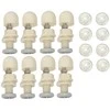 Etovis Mažųjų ratukų komplektas dušo kabinos durims, 19mm (150032)