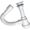 Etovis Praustuvo plastikinis sifonas su lanksčia žarna, 50 mm (150103)