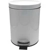 Etovis Šiukšlinė MD-0043 BALTA, 5 L apvali (310134)