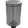 Etovis Šiukšlinė MD-0043 SATINAS, 5 L apvali (310133)